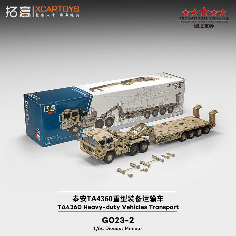 Heavy Equipment Armor - Diecast 1:64 Scale TA4360 Heavy Equipment
