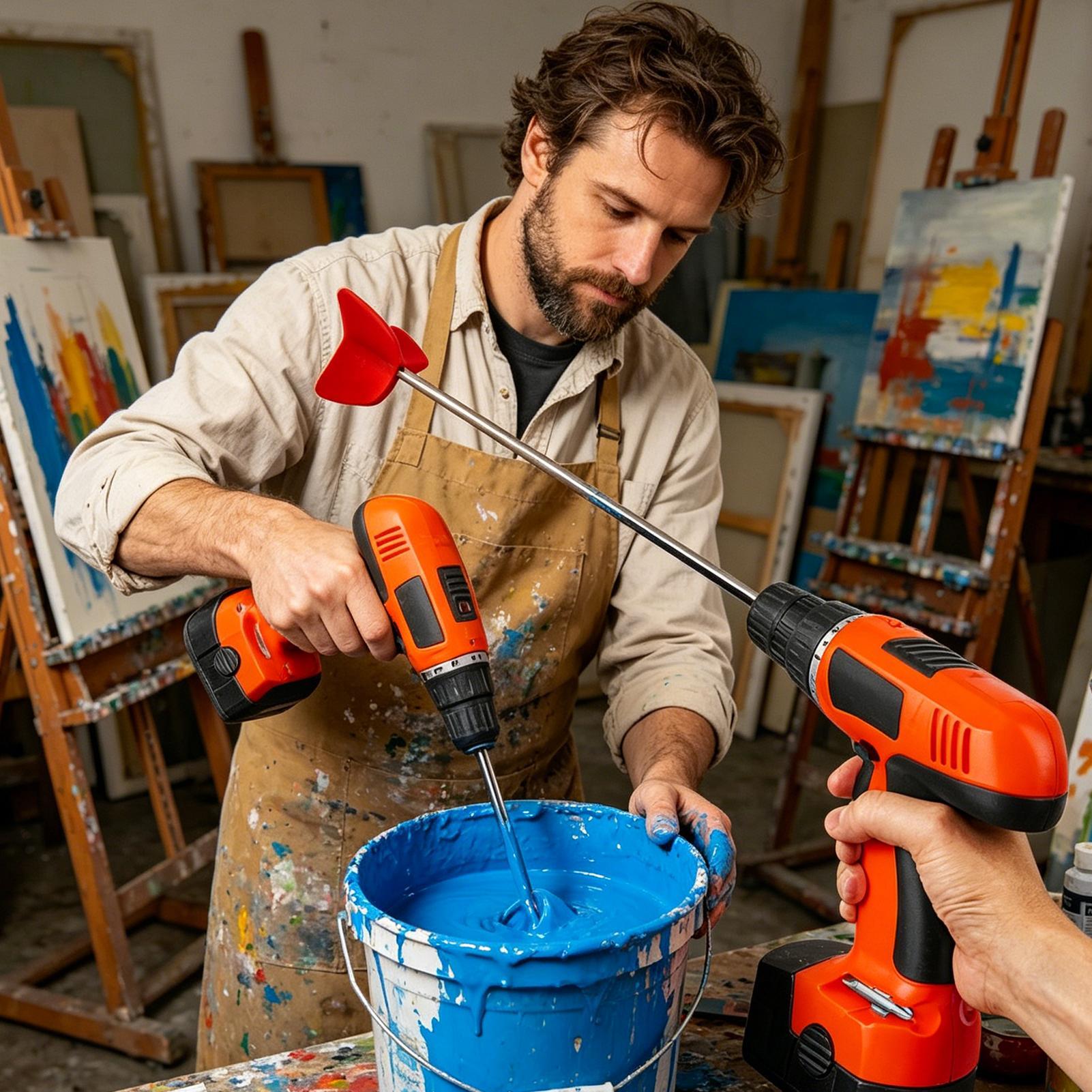 Paint Stirrer For Drill Quick  - огляд і ціна Heavy Equipment Paint