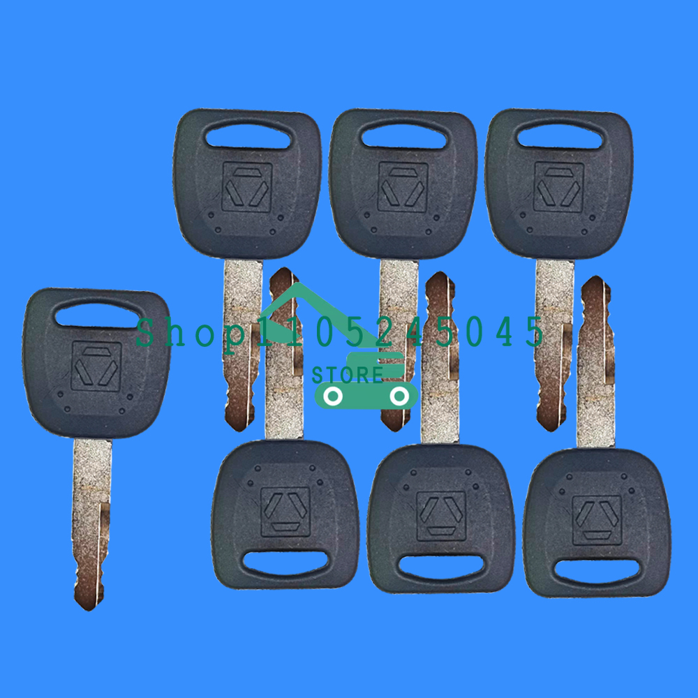 1/5/10PCS New Starter Key for  - огляд і ціна Heavy Equipment Xcmg