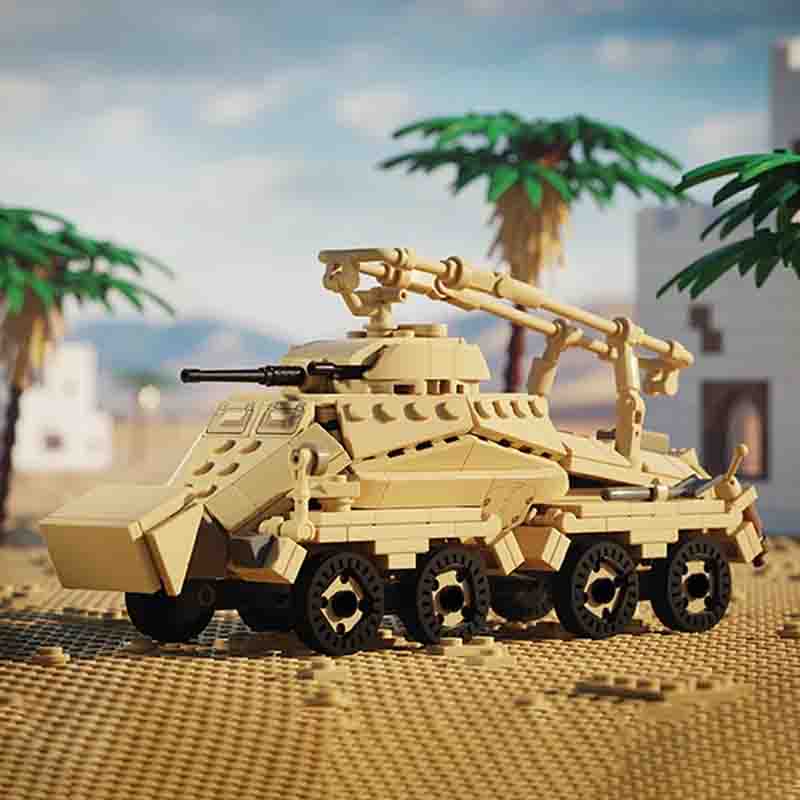 Heavy Armored Car Model MOC Bu - огляд і ціна Heavy Equipment Armor