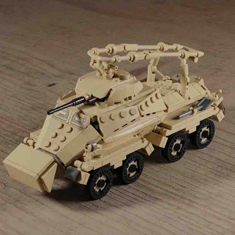Heavy Armored Car Model MOC Bu - огляд і ціна Heavy Equipment Armor