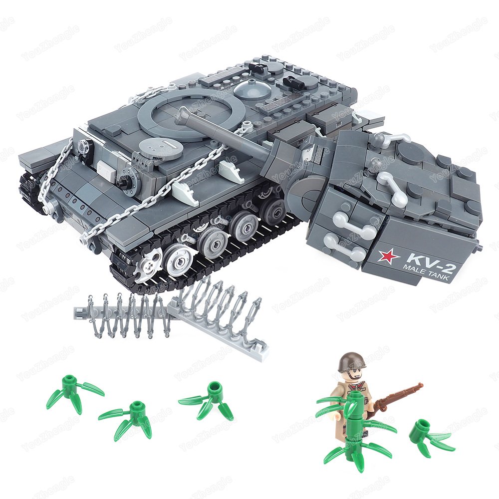 WW2 KV-2 Heavy tank Building B - огляд і ціна Heavy Equipment Armor