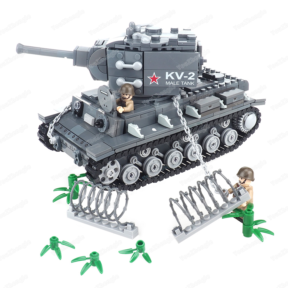 WW2 KV-2 Heavy tank Building B - огляд і ціна Heavy Equipment Armor