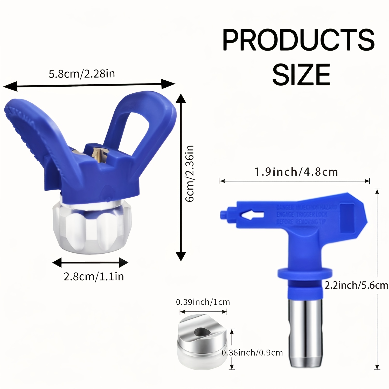 Airless Paint Sprayer Tip Guar - огляд і ціна Heavy Equipment Paint