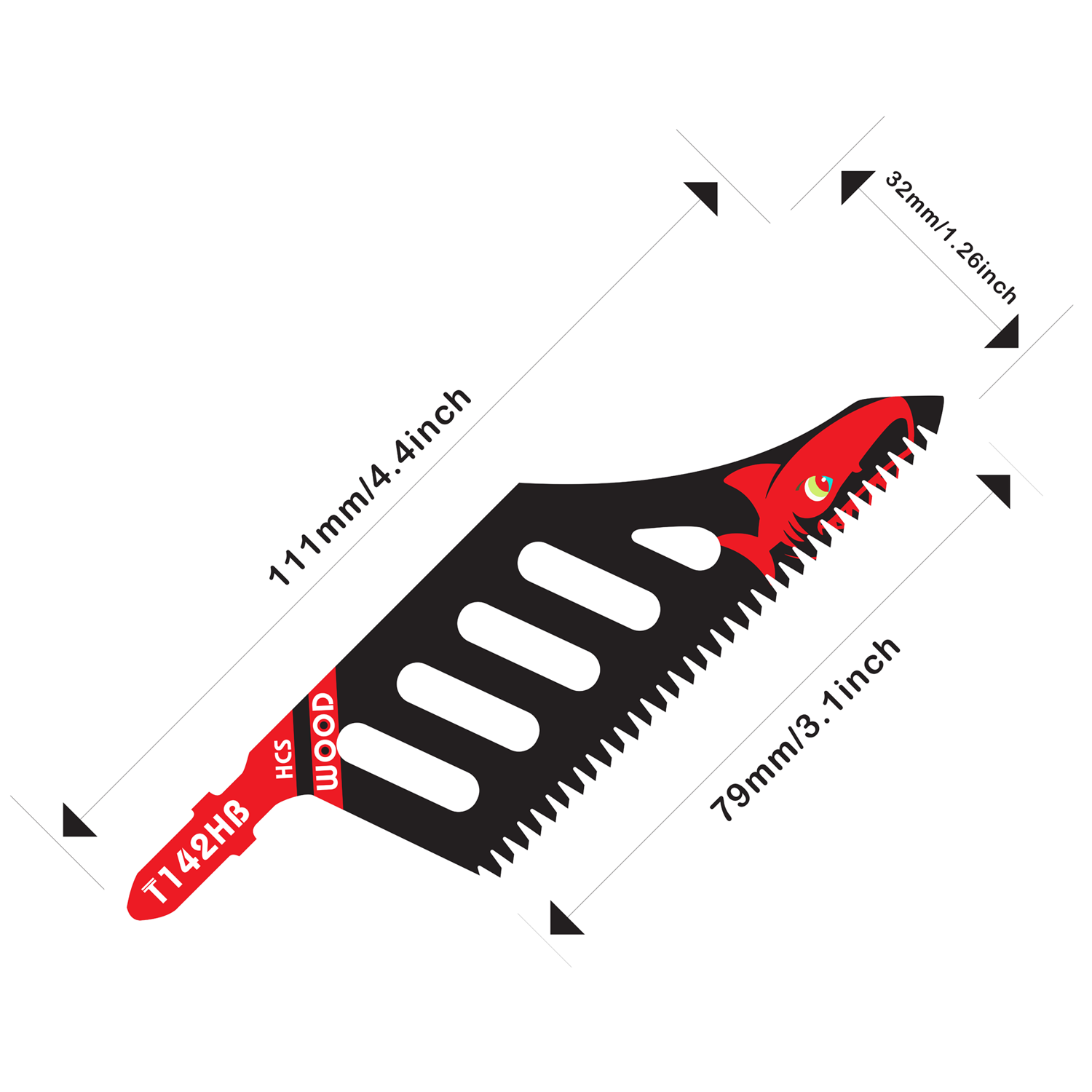 Jigsaw Blade Extra Long Heavy  - огляд і ціна Heavy Equipment Blade