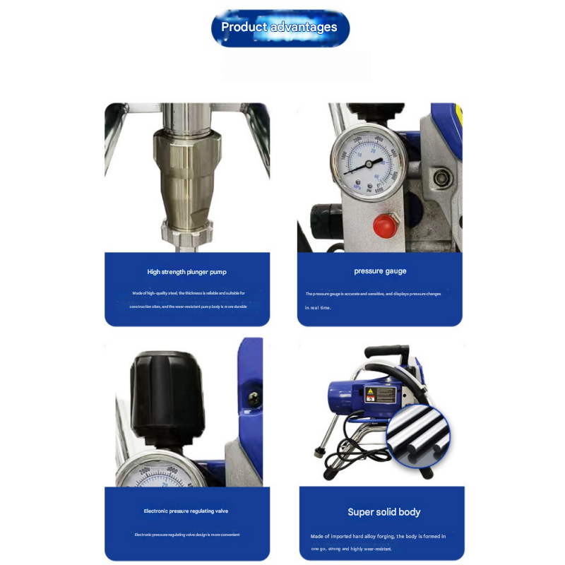 Heavy Electric Airless Paint S - огляд і ціна Heavy Equipment Paint